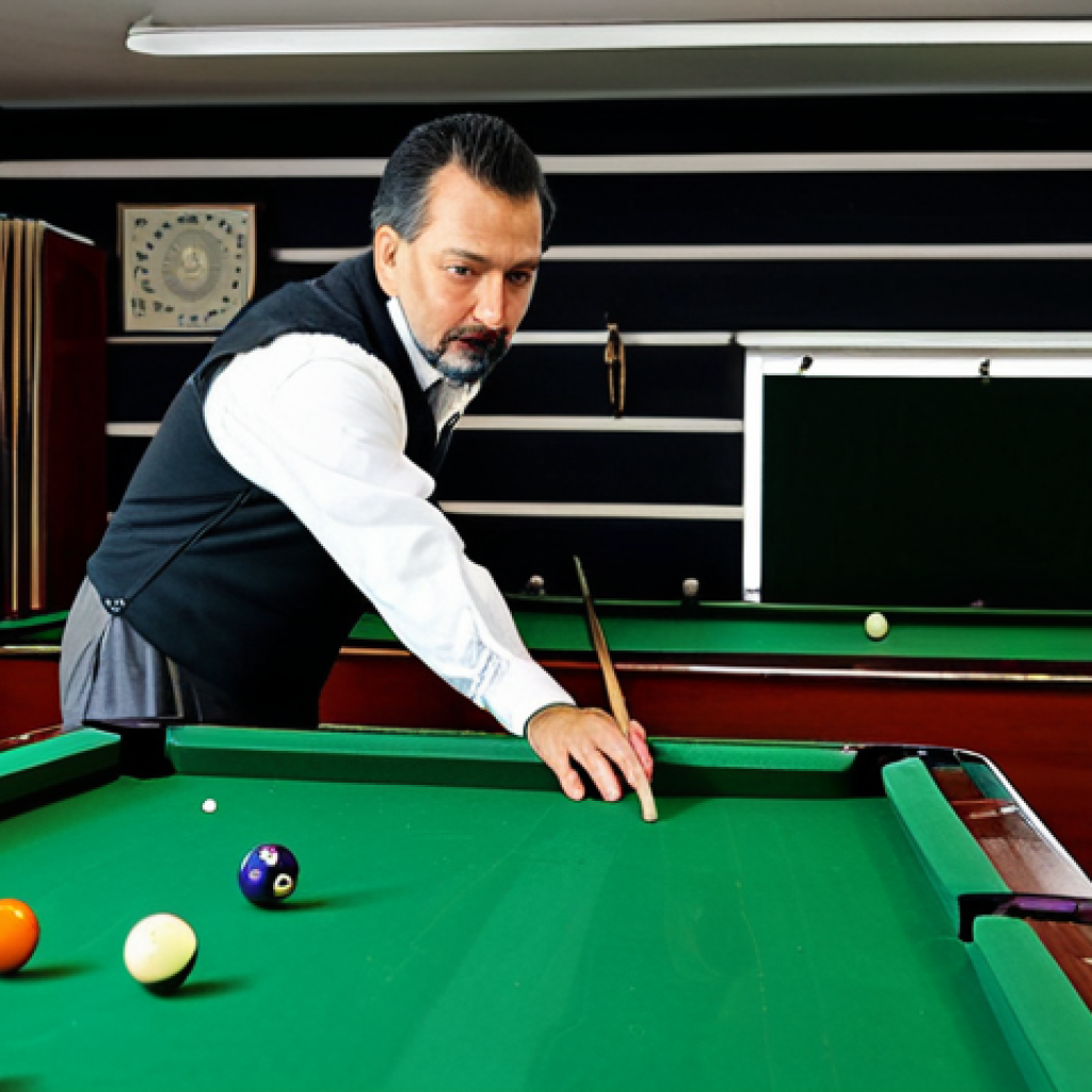 Lively Billiards Night**
"A brightly lit, friendly billiards club interior, bustling with people in appropriate attire, fully clothed. Focus on a group of friends laughing around a pool table. Modern decor, warm lighting, safe for work, professional photography, perfect anatomy, natural proportions, family-friendly atmosphere."
**